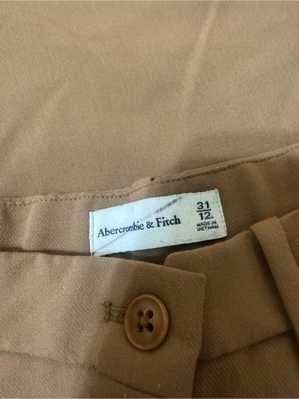 Abercrombie & fitch tailored pants size 31/12 - Picture 3 of 3